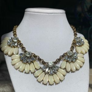 Flowered Statement Necklace